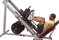 Body-Solid Leg Press/Hack Squat Machine (GLPH1100) Silver/Black