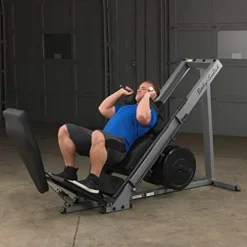 Body-Solid Leg Press/Hack Squat Machine (GLPH1100) Silver/Black
