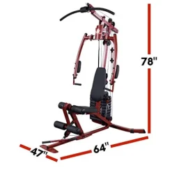 Body-Solid Multi-Station Home Gym Machine Red