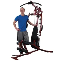 Body-Solid Multi-Station Home Gym Machine Red