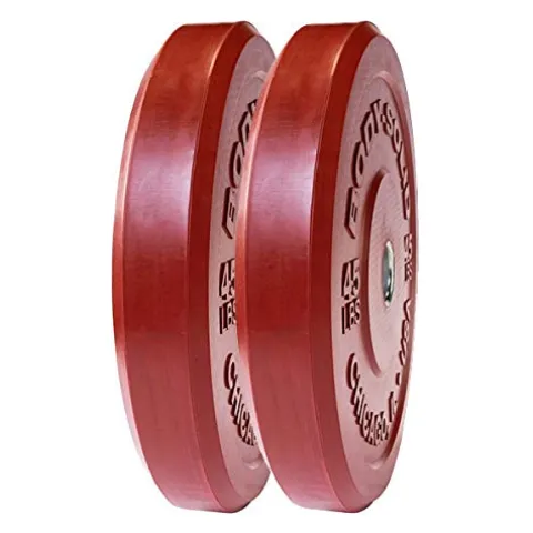 Body-Solid Olympic Bumper Plate Rubber Weight Plates Multi