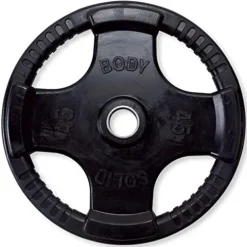 Body-Solid Olympic Weight Plates 455lbs Set Black