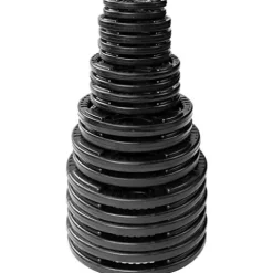 Body-Solid Olympic Weight Plates 455lbs Set Black