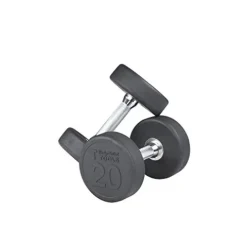 Body-Solid Premium Dumbbell Set with Vertical Rack & Mat 5-30 lb