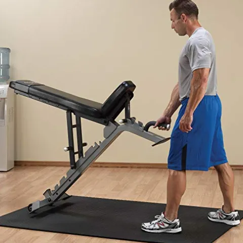 Body-Solid Pro Clubline Adjustable Bench Silver