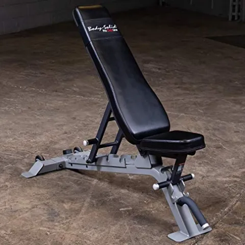 Body-Solid Pro Clubline Adjustable Bench Silver