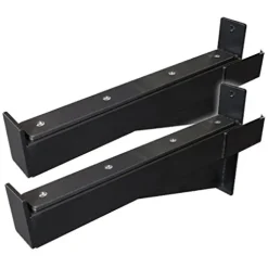 Body-Solid Pro Clubline Extended Half Rack Package Black