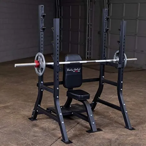 Body-Solid Pro Clubline SOSB250 Olympic Shoulder Bench Black