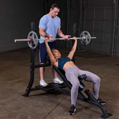 Body-Solid Pro Clubline SOIB250 Olympic Incline Bench Black