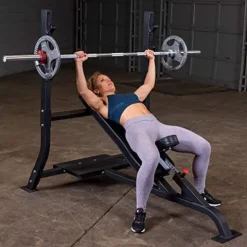 Body-Solid Pro Clubline SOIB250 Olympic Incline Bench Black