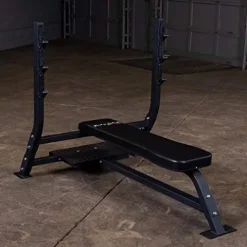 Body-Solid Pro Clubline SOFB250 Flat Olympic Bench Black