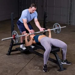 Body-Solid Pro Clubline SOFB250 Flat Olympic Bench Black