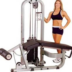 Body-Solid Proclub Line 2-Leg Curl Machine Black
