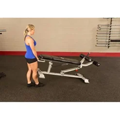 Body-Solid SAB500 Pro Clubline Ab/Hyper Bench Gray