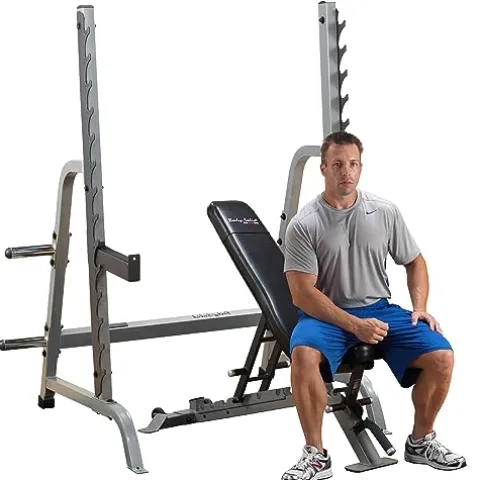 Body-Solid SDIB370 Olympic Press System Grey/Black