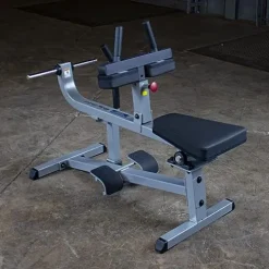 Body-Solid Seated Calf Raise Exercise Machine Silver