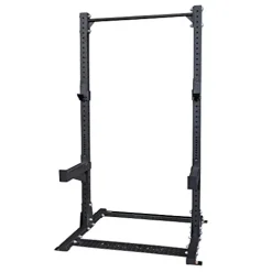 Body-Solid SPR500 Half Rack Squat Stand with Pull Up Bar Black