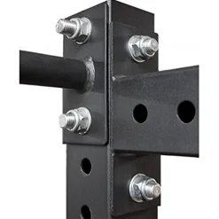 Body-Solid SPR500 Half Rack Squat Stand with Pull Up Bar Black