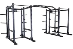 Body-Solid SPR1000DBBack Pro Clubline Double Power Rack Extension Black