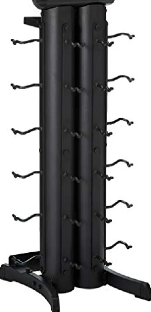 Body-Solid Vertical Gym Organizer – Compact Home Gym Storage Rack Multi