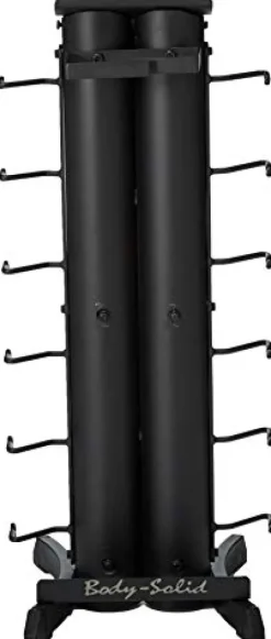 Body-Solid Vertical Gym Organizer – Compact Home Gym Storage Rack Multi