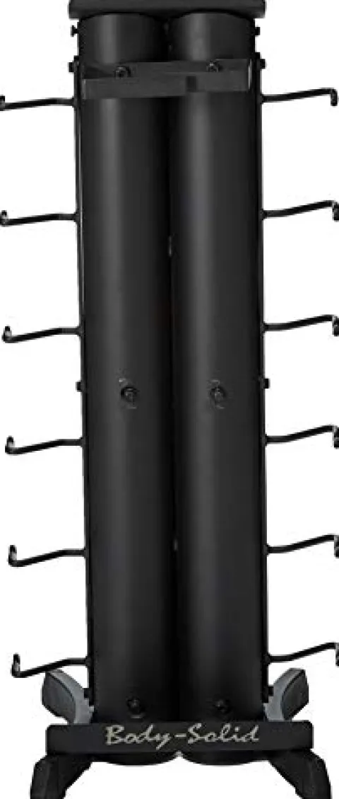 Body-Solid Vertical Gym Organizer – Compact Home Gym Storage Rack Multi