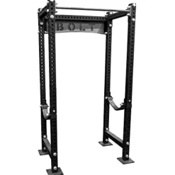Bolt Fitness Supply Krypton Full Power Rack for Weight Training Black