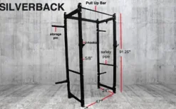 Bolt Fitness Supply LS Silverback 24” Full Power Rack