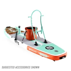 BOTE 10′ FT 8″ Breeze Aero Inflatable Stand Up Paddle Board Classic Mangrove