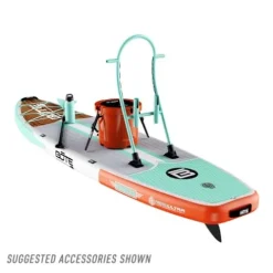 BOTE 11′ FT 6″ Breeze Aero Inflatable Stand Up Paddle Board Classic Mangrove