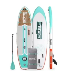 BOTE 10 FT 8″ Breeze Aero Inflatable Stand Up Paddle Board Classic Cypress