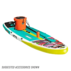 BOTE 10′ FT 8″ Breeze Aero Inflatable Stand Up Paddle Board Native Spectrum
