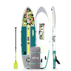 BOTE Breeze Aero Inflatable Paddle Board 10’8″ MAGNEPod Native Floral Cuda