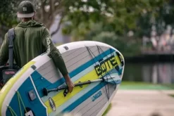 BOTE Low Rider Aero Inflatable Paddle Board MAGNEPod Full Trax Navy