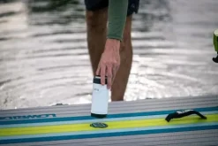 BOTE Low Rider Aero Inflatable Stand Up Paddle Board MAGNEPod Blow Up iSUP Full Trax Navy