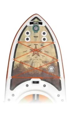 BOTE Rackham Aero Inflatable Stand Up Fishing Paddle Board Bug Slinger Backwater
