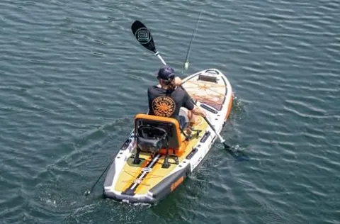 BOTE Rackham Aero Inflatable Stand Up Fishing Paddle Board Bug Slinger Backwater