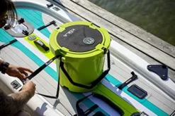 BOTE Rackham Aero Inflatable Stand Up Fishing Paddle Board Full Trax Jade