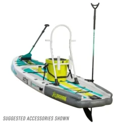 BOTE Rackham Aero Inflatable Paddle Board Blow Up iSUP 11 Foot Full Trax Jade