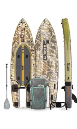 BOTE Rover Aero 12 FT 6 in Inflatable Micro Skiff Verge Camo