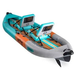 BOTE Zeppelin Aero 12 FT Inflatable Kayak Package Native Aqua