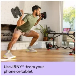 Bowflex SelectTech 2080 Barbell with Curl Bar Black