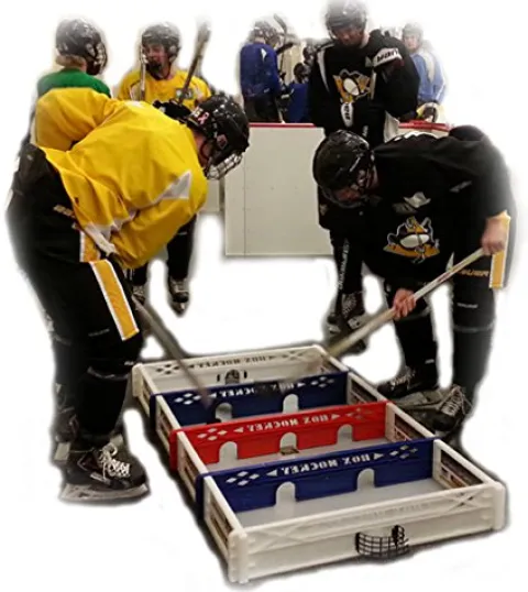 Box Hockey Intl. Inc Box Hockey Game Multicolored