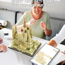BUILDIFY Sagrada Familia Architecture Building Block Set 10049 Pcs