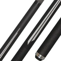 Bull Carbon BCSP Series Pool Cue Stick 29″ 12.25mm Carbon Fiber Shaft Silver