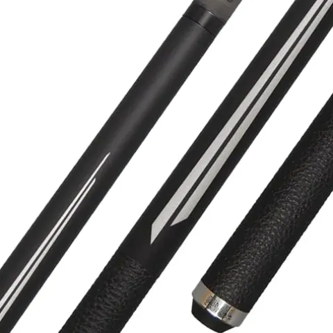 Bull Carbon BCSP Series Pool Cue Stick 29″ 12.25mm Carbon Fiber Shaft Silver