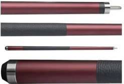 Bull Carbon Billiards Pool Cue Stick Burgundy