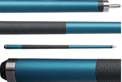Bull Carbon LD10-15 Series Teal Pool Cue Stick 11.75mm Carbon Fiber Shaft