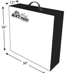 Bulldog Cases Rangedog Archery Target with Outdoor Stand Plus Multicolor