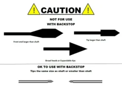 BUPSPORTS Ultimate Archery Target BackStop 6’x8′ Black